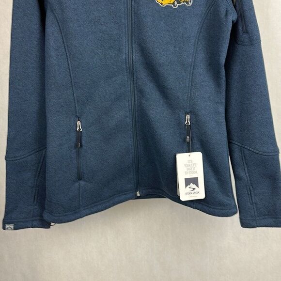 NEW Storm Creek Sweater Fleece Jacket Planters Peanuts NUTMobile Sz S Style 4625 - Picture 3 of 15
